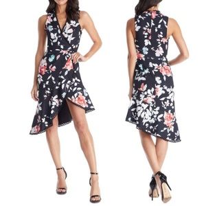 Dress the Population Floral Cocktail Dress